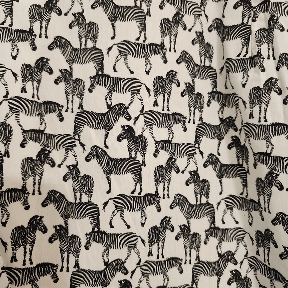 UNIQUE VINTAGE Black & White Zebra Print Hide & Seek Skort, Various Sizes. NWT - Picture 8 of 13